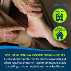 Non latex knit protectors with foam padding