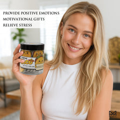 Secret Santa White Elephant gift Positive Taco Jar