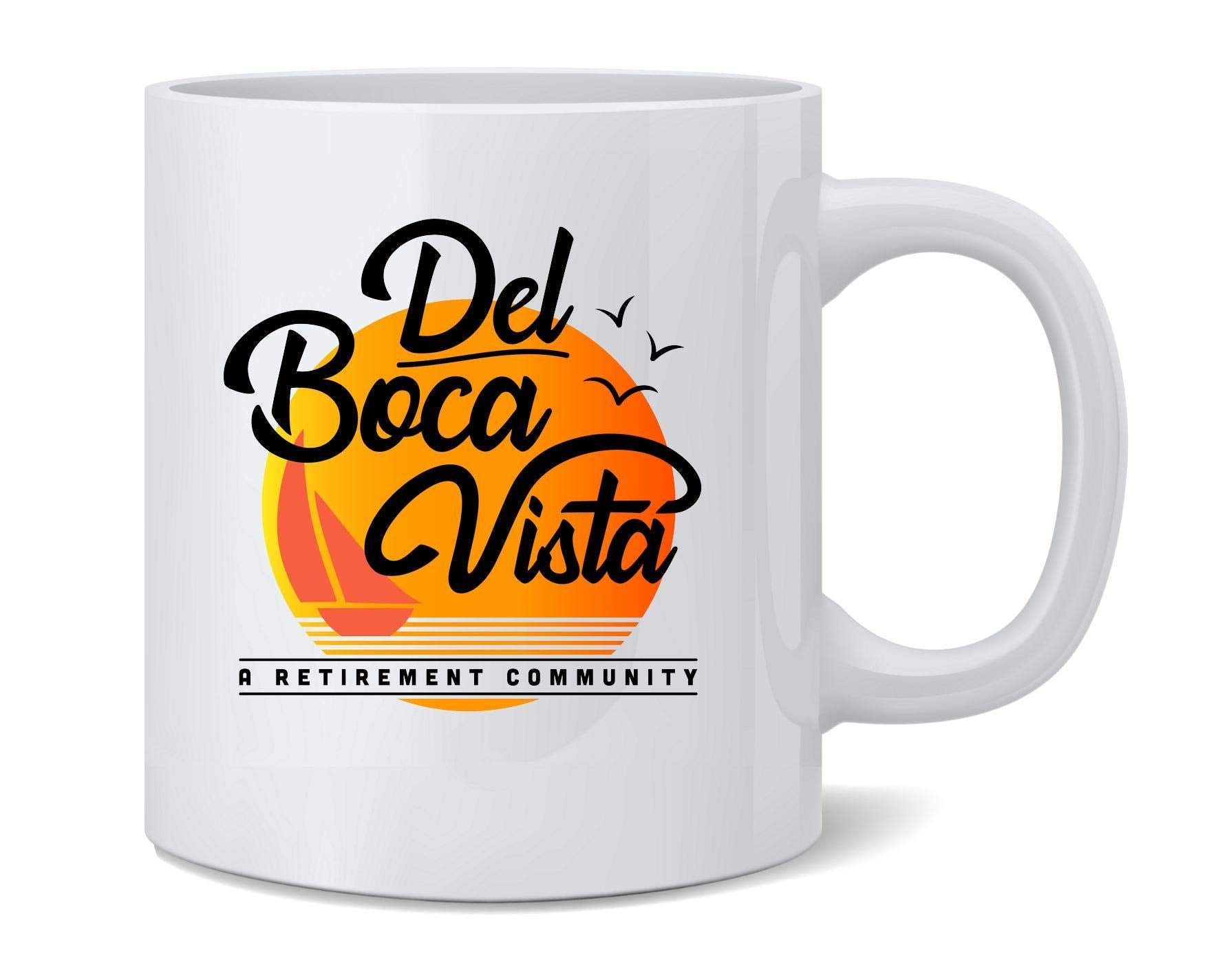 Poster Foundry mug 12oz Del Boca Vista Retirement Community