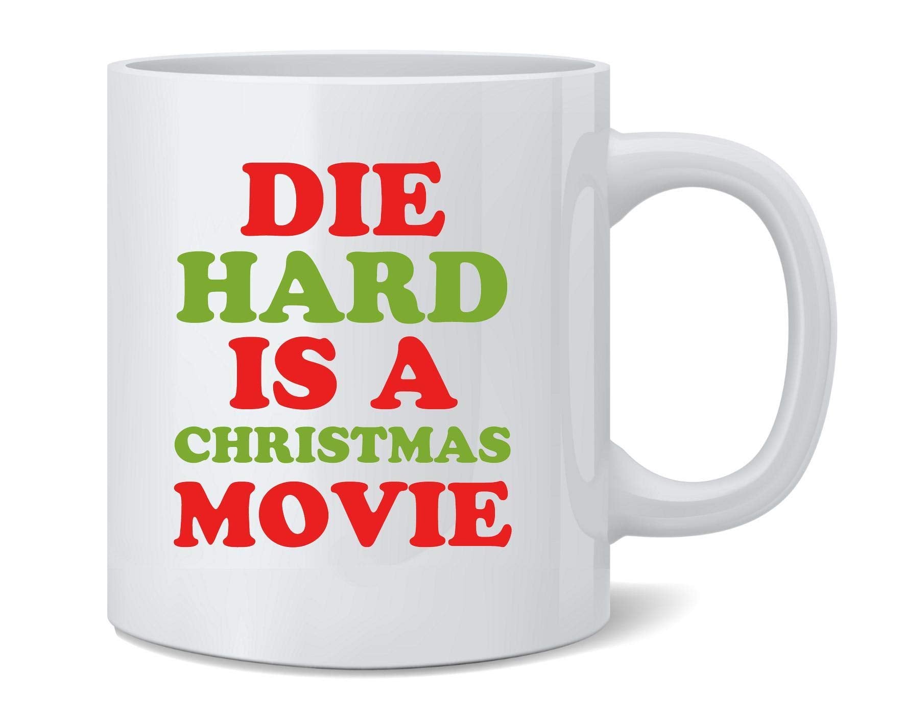 Poster Foundry 12oz coffee mug Die Hard Is A Christmas Movie text