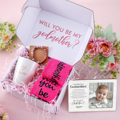 Potchen ceramic mug 10 oz in Godmother Gift Set