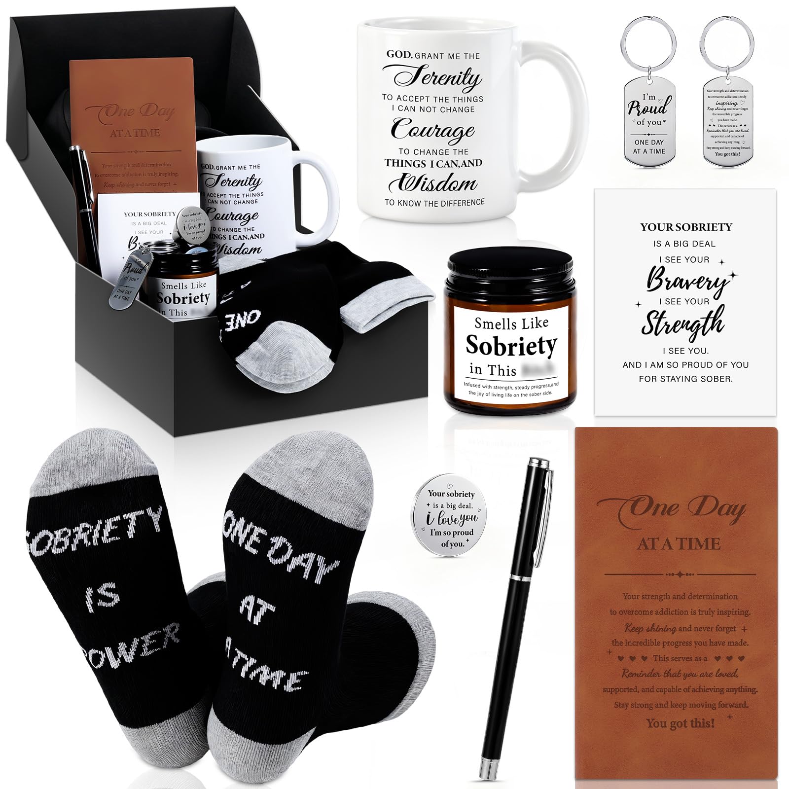 POTPTPT 8 piece sobriety gifts package image