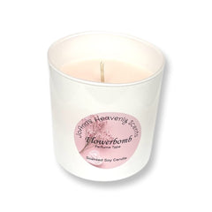 Poured in Miramar Florida Flowerbomb inspired candle for floral room scent