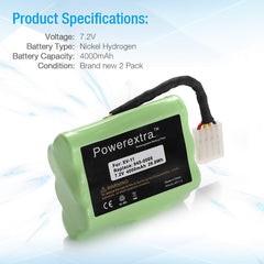 Powerextra Neato XV-11 replacement battery