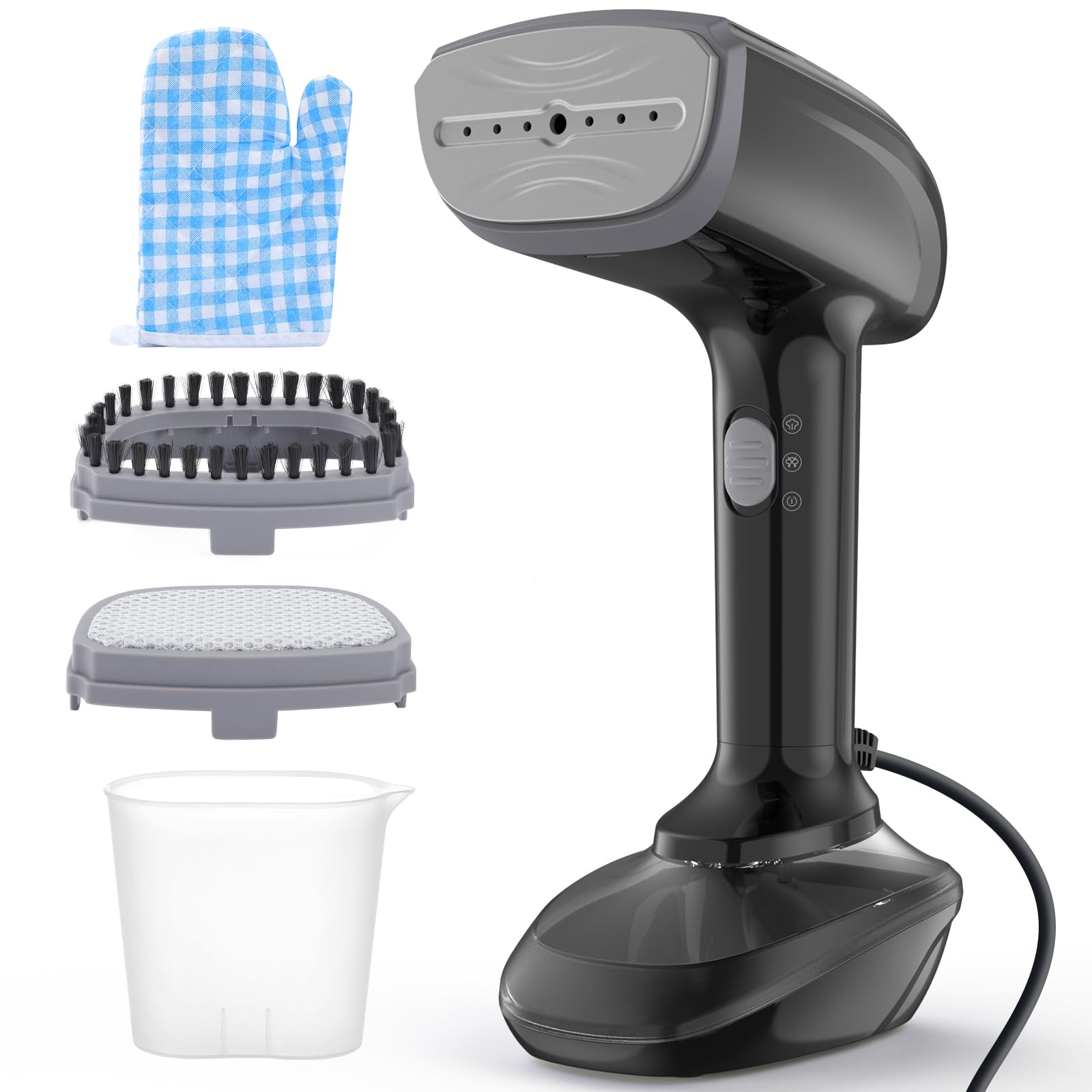 Powerful handheld fabric steamer 1800W steam power
