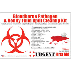 PPE spill cleanup materials image