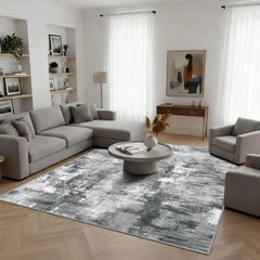 Abstract pattern rug for office spaces