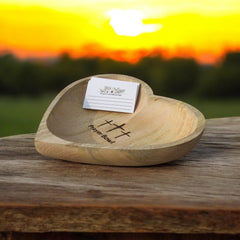 Prayer bowl for Christian home decor