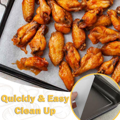 100% non-stick parchment liner for air fryer oven and microwave