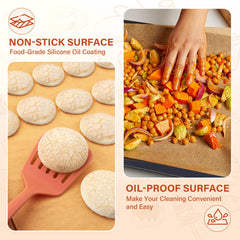 Pre-cut 9x13 parchment paper sheet ready to use