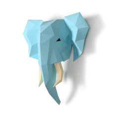 Pre-cut papercraft parts and illustrated instructions