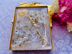 Preciosa crystal components used in wedding lasso