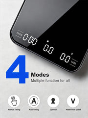 precision 0.1g measurement on Mini Coffee Scale Digital