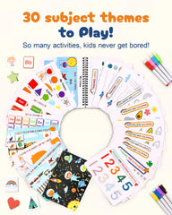 Preschool busy book travel time activity set