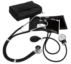 Prestige sphygmomanometer and Stethoscope Kit with black carrying case