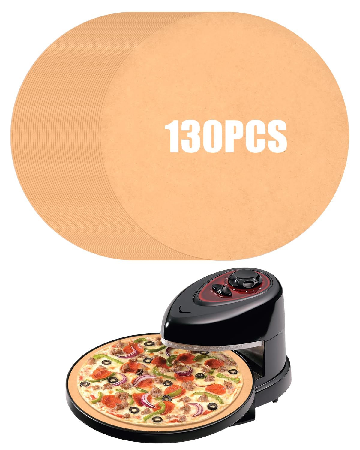 Presto 03430 pizza oven parchment liners pack