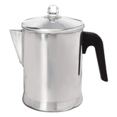 Primula Today aluminum stove top percolator 9 cup on stove