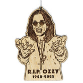 Prince of Darkness Memorial ornament birch wood 4x275 inches