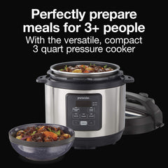 3 quart capacity Proctor Silex Simplicity multi-function cooker stainless steel