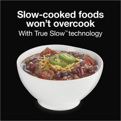 Electric pressure cooker showing pressure cooking steam and warm modes