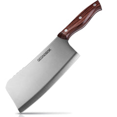 Professional Meat Cleaver Knife 7 inch blade with ergonomic handle