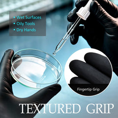 Food safe certified nitrile gloves for food prep and handling