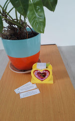 Caja en forma de corazón de foamy de 5 mm de grosor