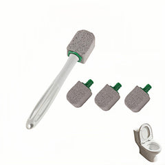 Pumice toilet brush scrubber with 9.5 inch handle