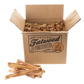 Pure Garden Fatwood Fire Starter Sticks packaging 10lb box