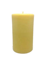 Pure Natural Beeswax Golden Yellow Pillar Candle product image