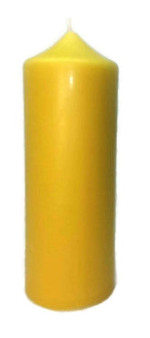Pure Natural Beeswax Pillar Candle 2.25x7.25 size