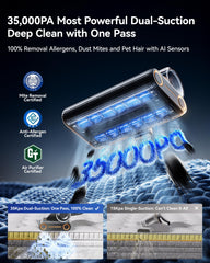UV light and sensors on PureMatt Pro mattress cleaner