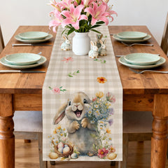 13 x 72 inch runner laid out for a 4–6 guest table