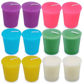 Purple lavender scented votive candle 2 oz 2 in tall