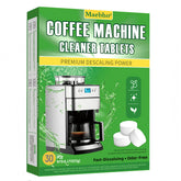 put girl coffee machine cleaning descaling tablets 30 count branding text
