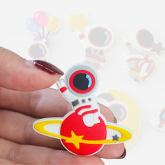 PVC magnet fridge magnets space astronauts set