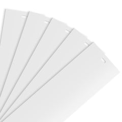 PVC vertical blind replacement slats 82.5 x 3.5 inches 5 pack