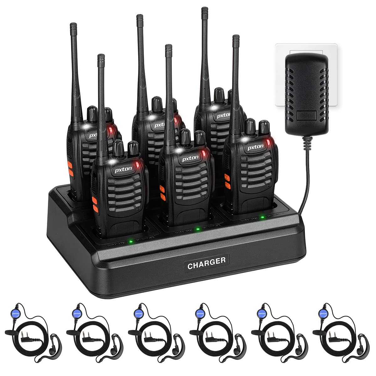 pxton walkie talkies adults long range image open terrain