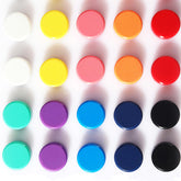 PYJLBX fridge magnet 20 pack multicolor set on board