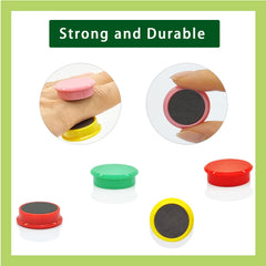 Strong magnets for fridge and dry erase board surfaces