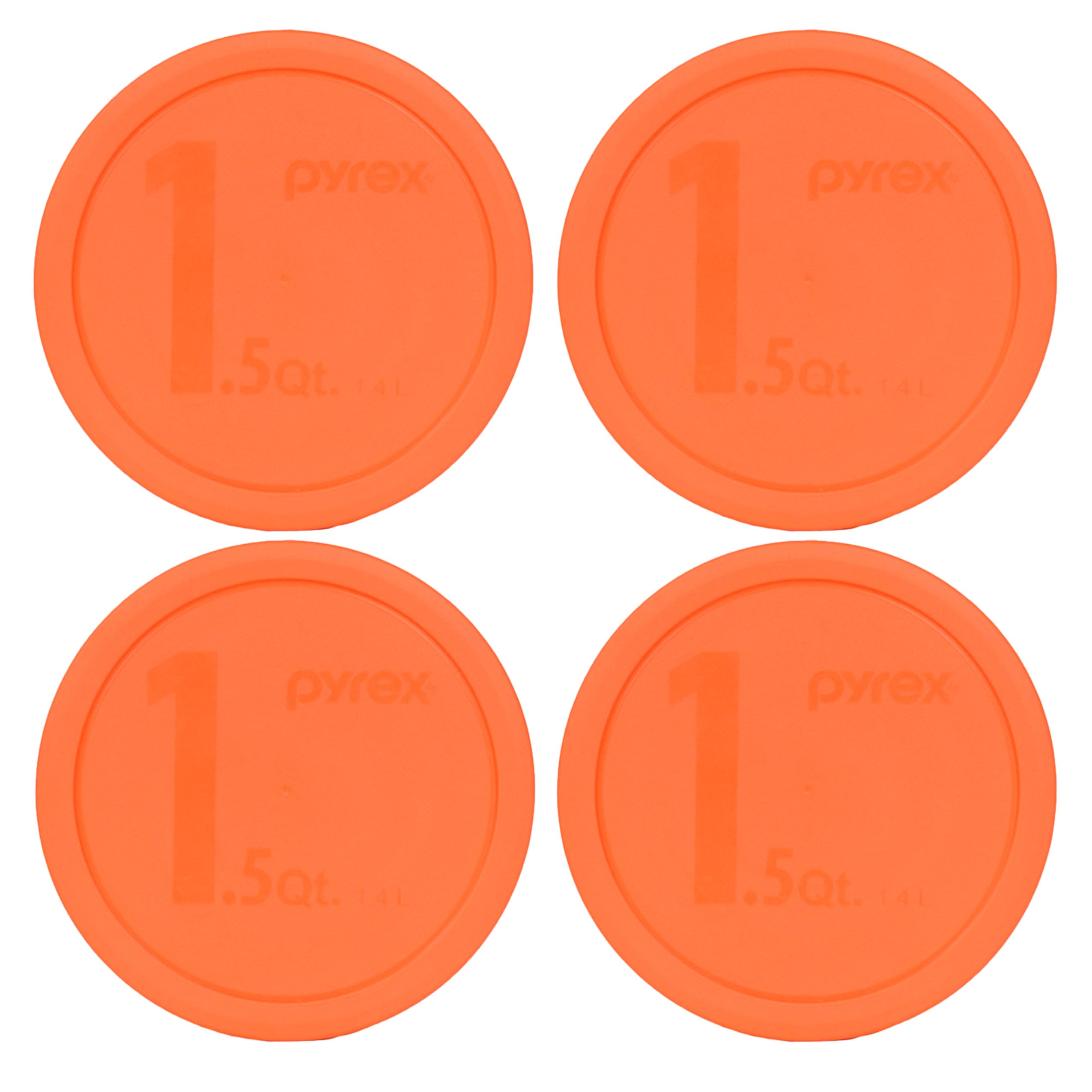 Pyrex 323-PC orange 1.5qt lid set for Pyrex 323 glass bowl