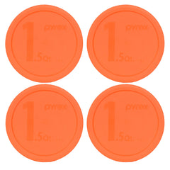 Pyrex 323-PC orange 1.5qt lid set for Pyrex 323 glass bowl