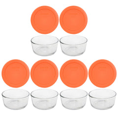 Pyrex 7200 2 cup glass bowls