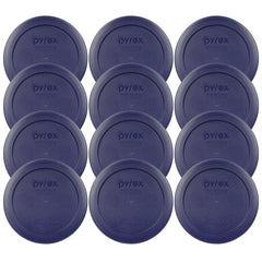 Pyrex 2 cup blue lid for round storage dish Model 7200