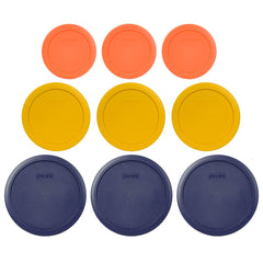 Pyrex 7200-PC 2-Cup orange lid for glass bowls