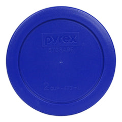 Cadet Blue BPA-Free lid pair for Pyrex 7200 2-Cup bowl