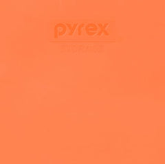 Replacement lids for Pyrex 7200 2-Cup orange glass bowl pack of three