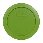 Pyrex 7200-PC round 2 cup storage lid Lawn Green