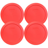 Pyrex 7201-PC 4-Cup red lid replacement set