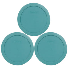 Pyrex 7201-PC turquoise lid fits 6 inch glass bowls
